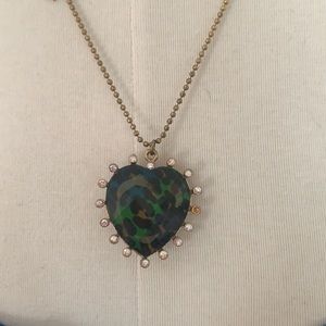 Cheetah multicolor Betsey Johnson necklace